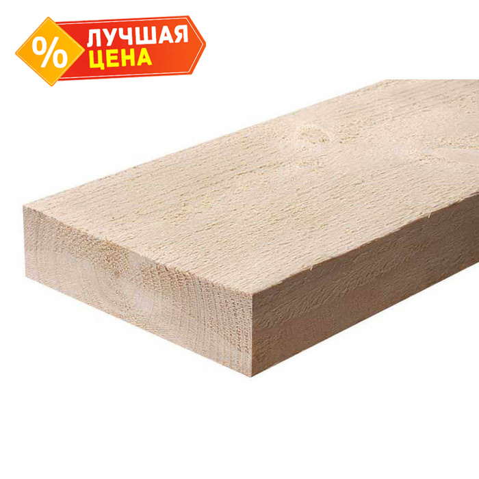 Доска обрезная сухая 40х140х6000 сорт 1-2